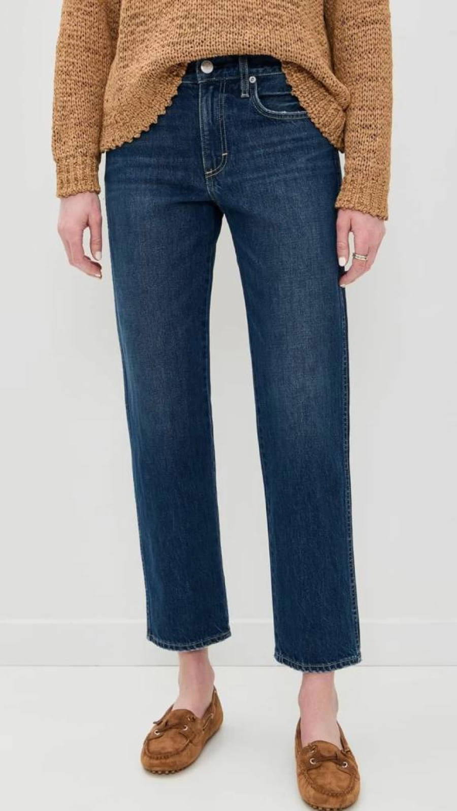 AMO Women's Libby High-Rise Slim Fit Jeans - Stretch Denim for Comfort & Style