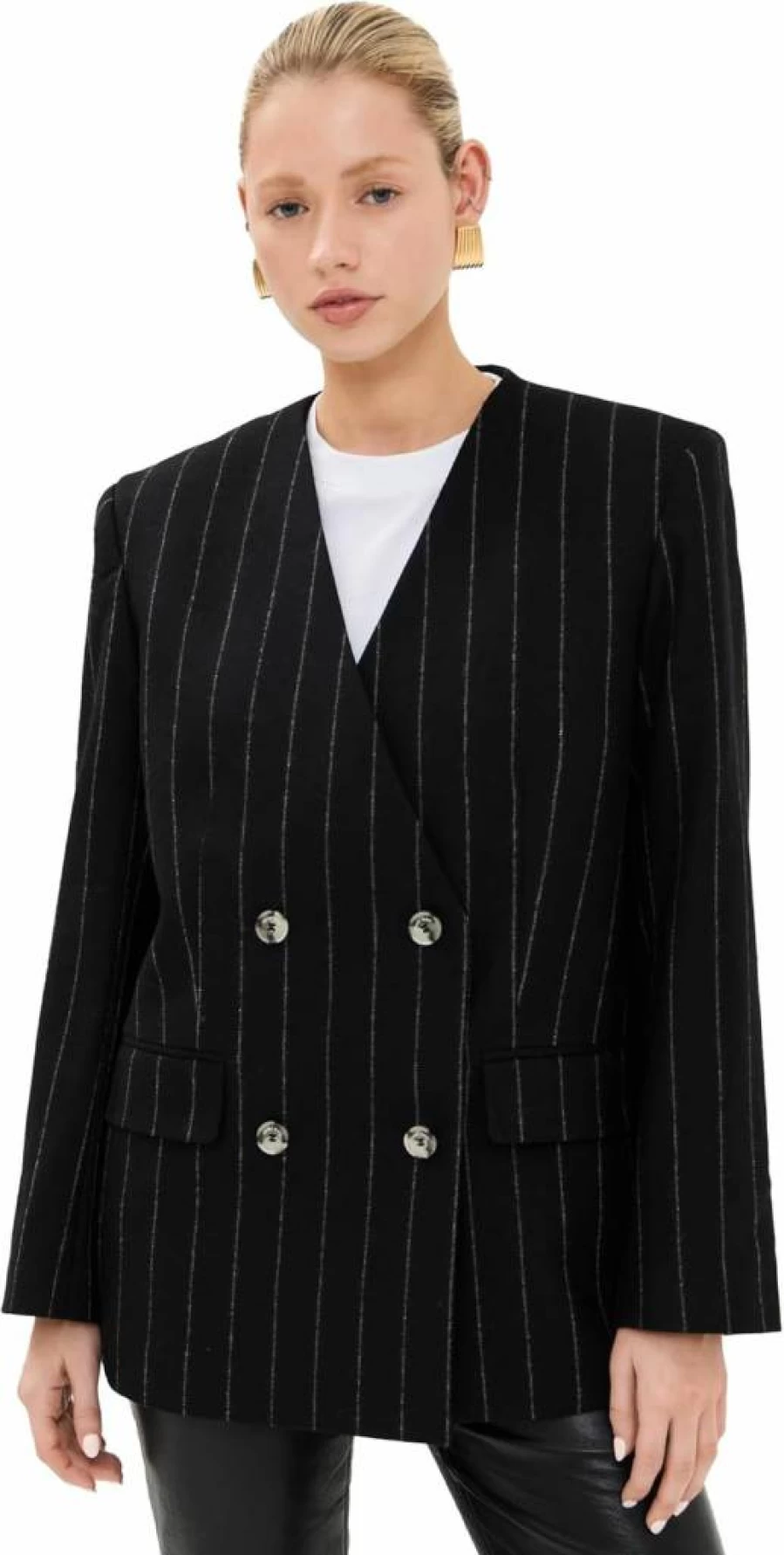 ANINE BING Women's Maron Blazer - Classic Tailored Jacket for Women