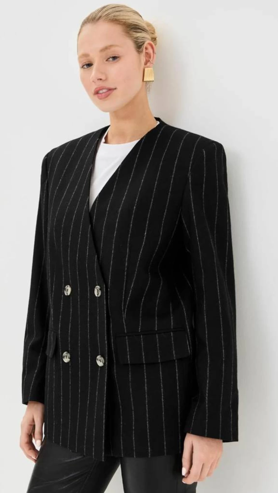ANINE BING Women's Maron Blazer - Classic Tailored Jacket for Women