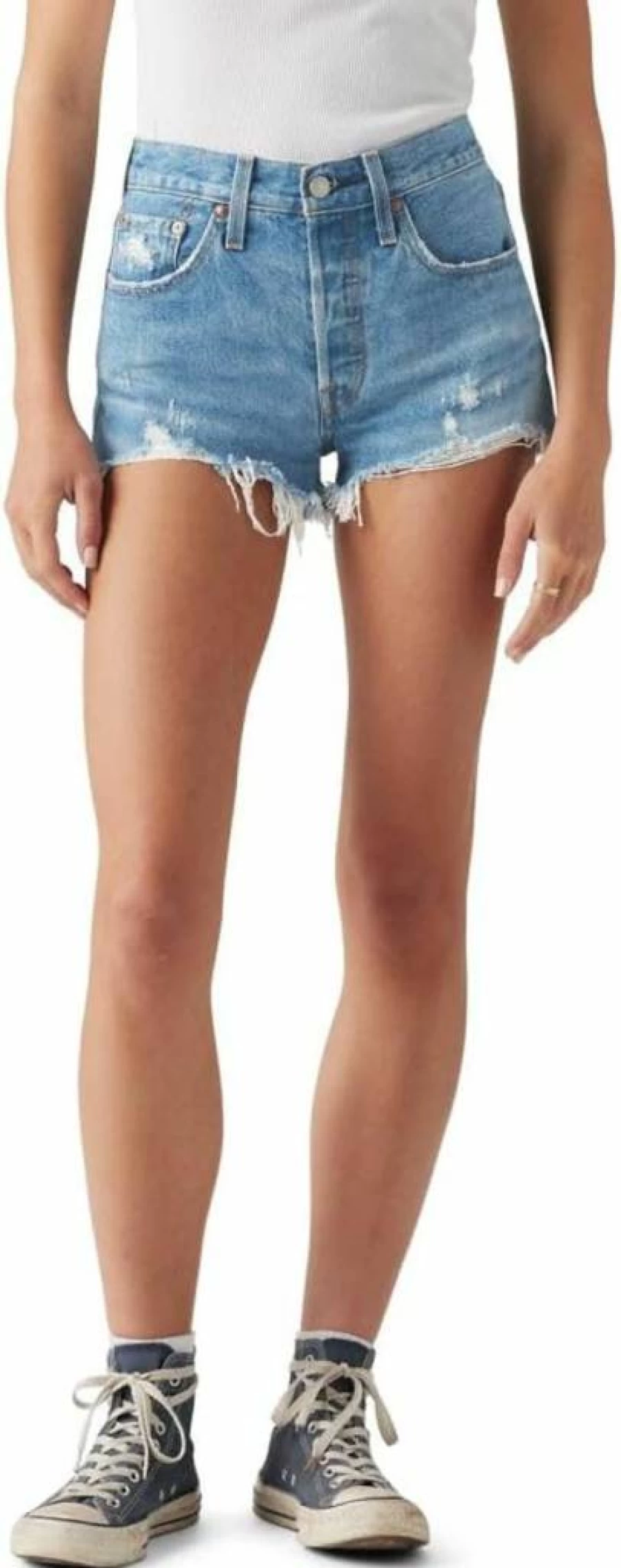 Levi's Women's 501 Original Shorts – Premium Denim Shorts in Regular & Plus Sizes