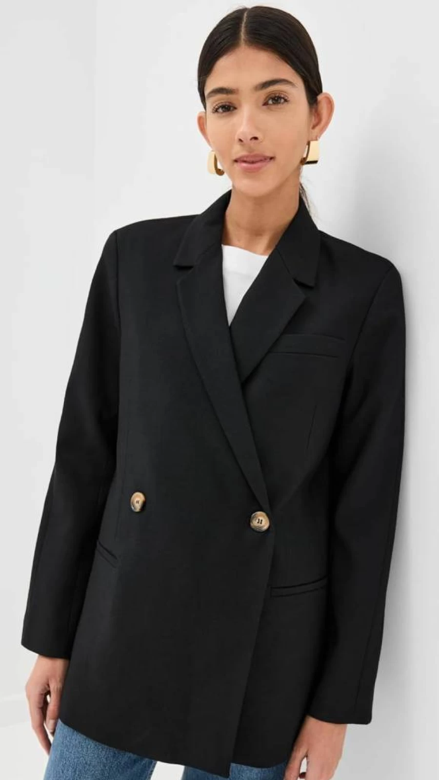 ANINE BING Women's Kaia Blazer - Classic Tailored Jacket for Women