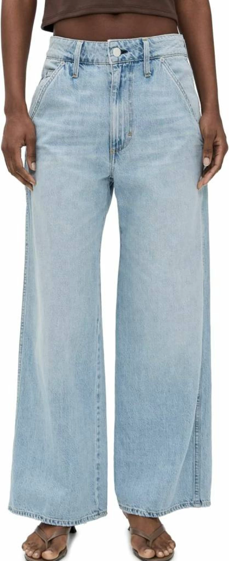 AMO Women's Isabel High-Rise Slim Fit Stretch Denim Jeans for Comfort and Style