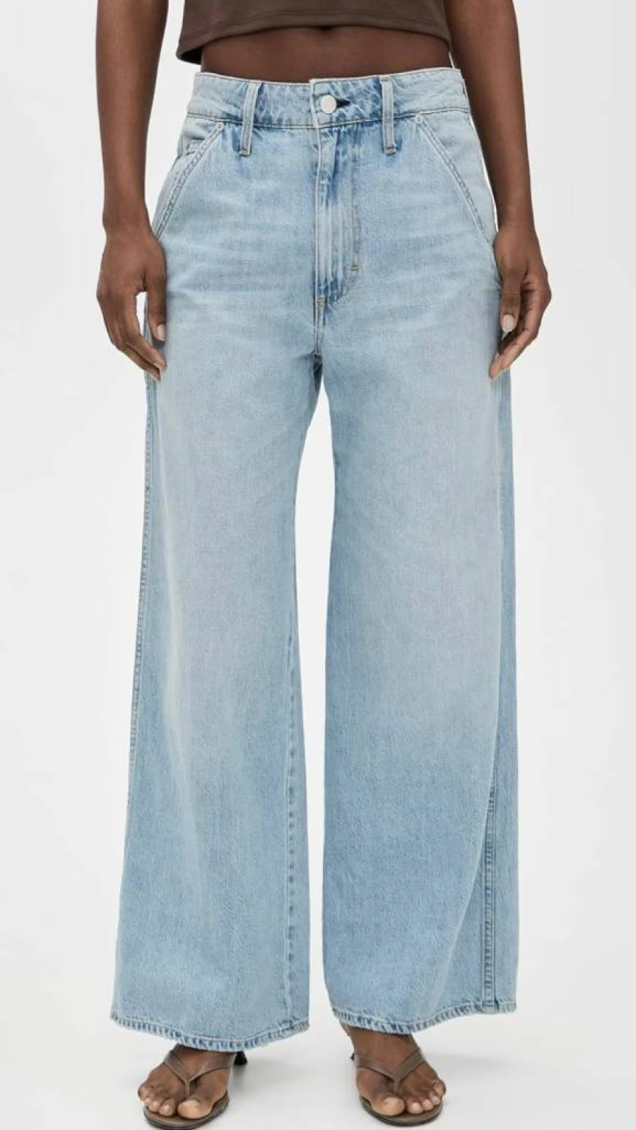 AMO Women's Isabel High-Rise Slim Fit Stretch Denim Jeans for Comfort and Style