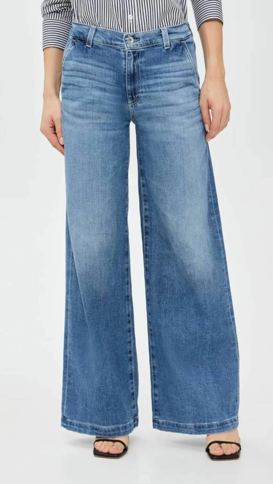 AG Adriano Goldschmied Women's Stella High-Rise Skinny Jeans - Classic Blue Denim Pants