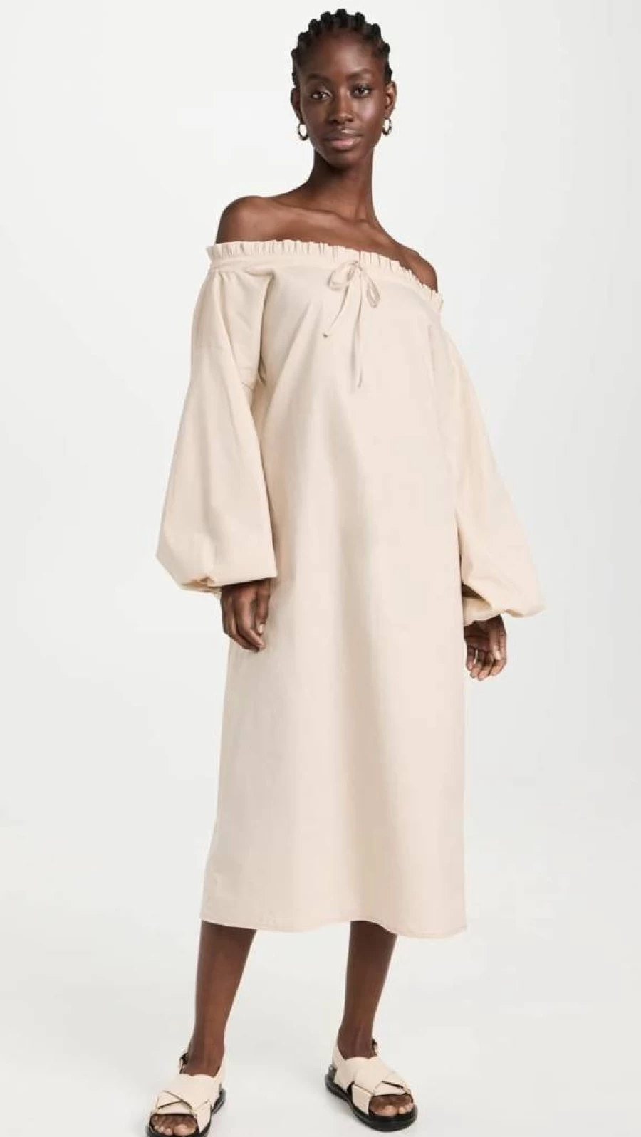 The Lulo Project Women's Ivory Tunic – Elegant Boho Chic Blouse