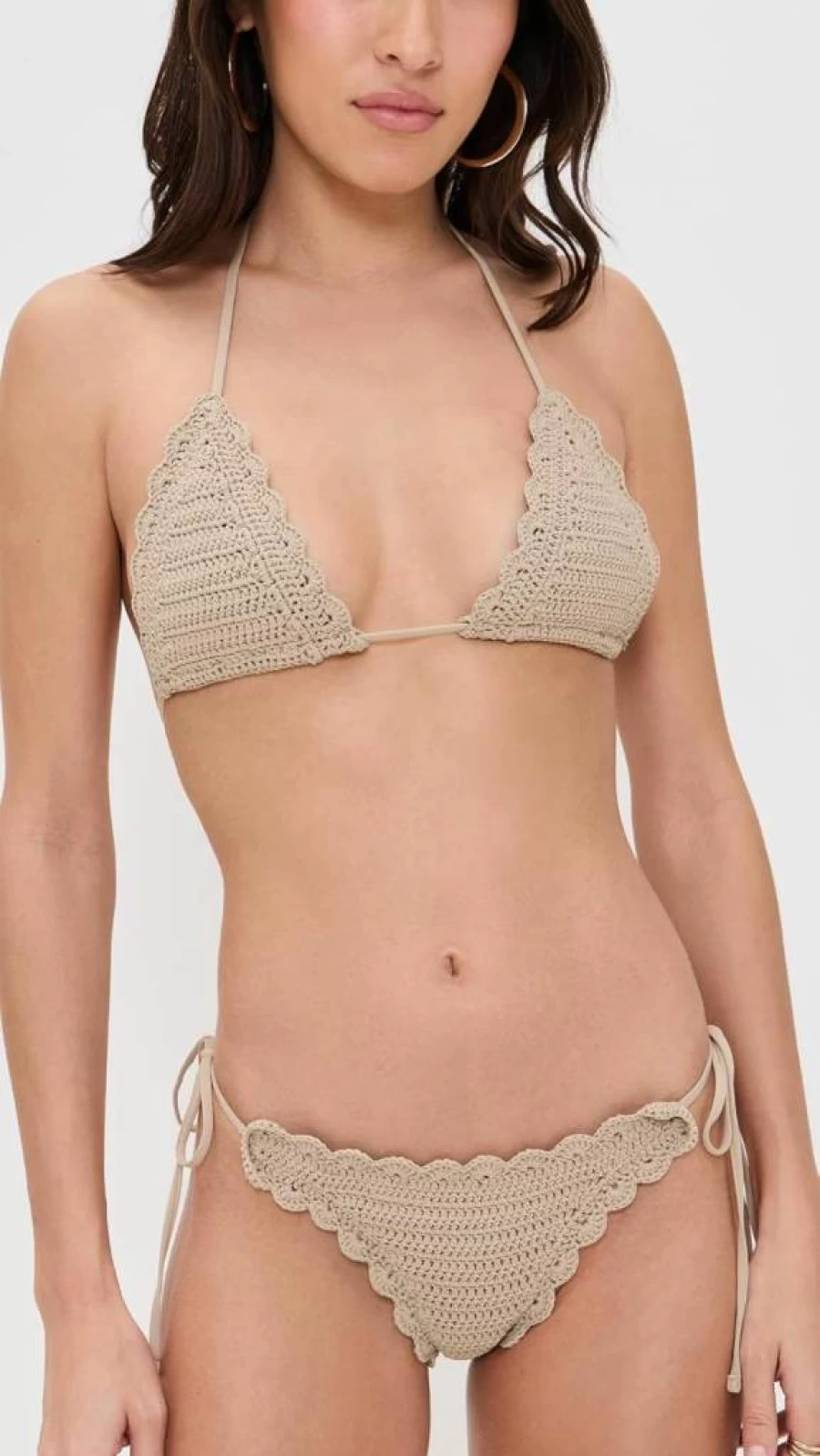 Beach Riot Women's Winona Bikini Top | Sexy Summer Swimwear | Adjustable Straps & Push-Up Design