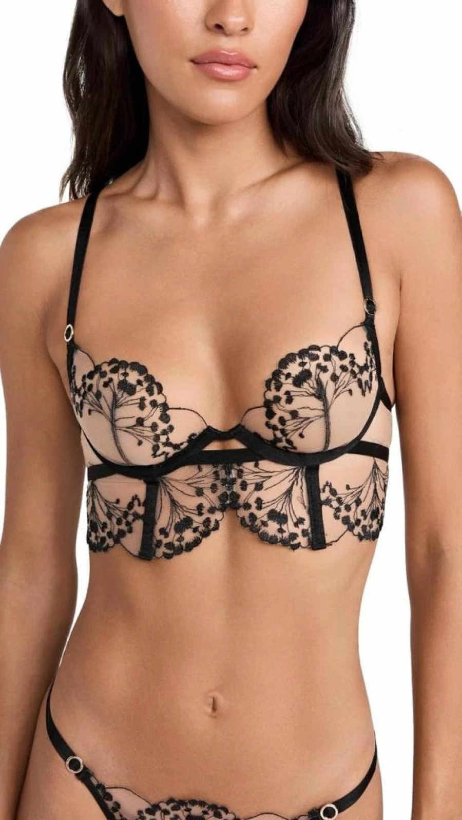 Bluebella Marisa Women's Underwire Lace Bra - Elegant T-Shirt Bra for Comfort & Support
