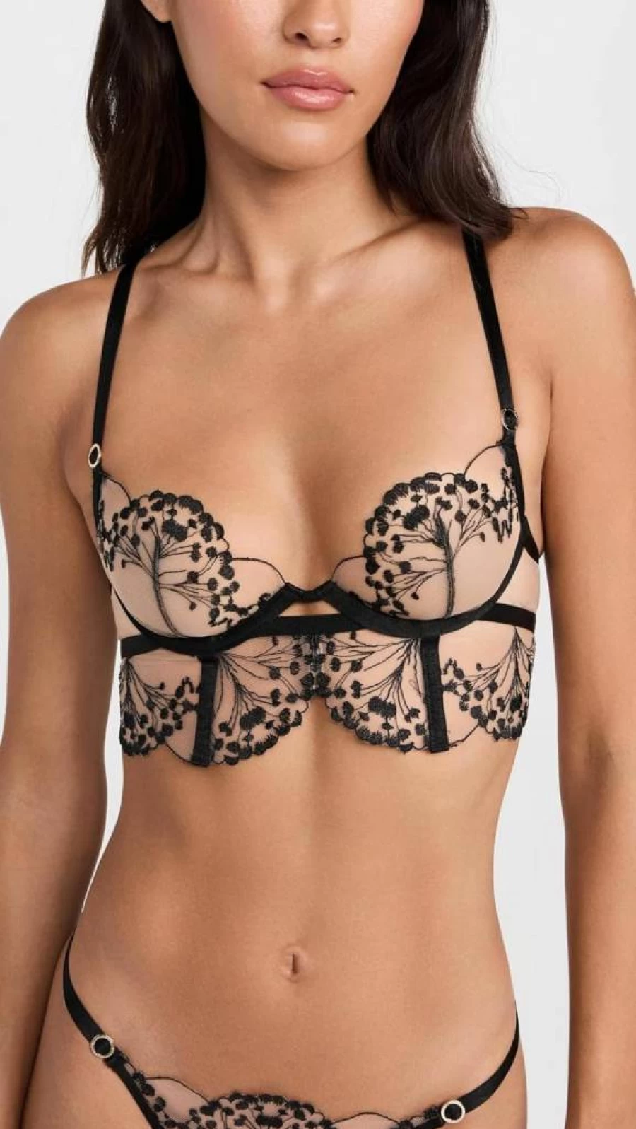 Bluebella Marisa Women's Underwire Lace Bra - Elegant T-Shirt Bra for Comfort & Support