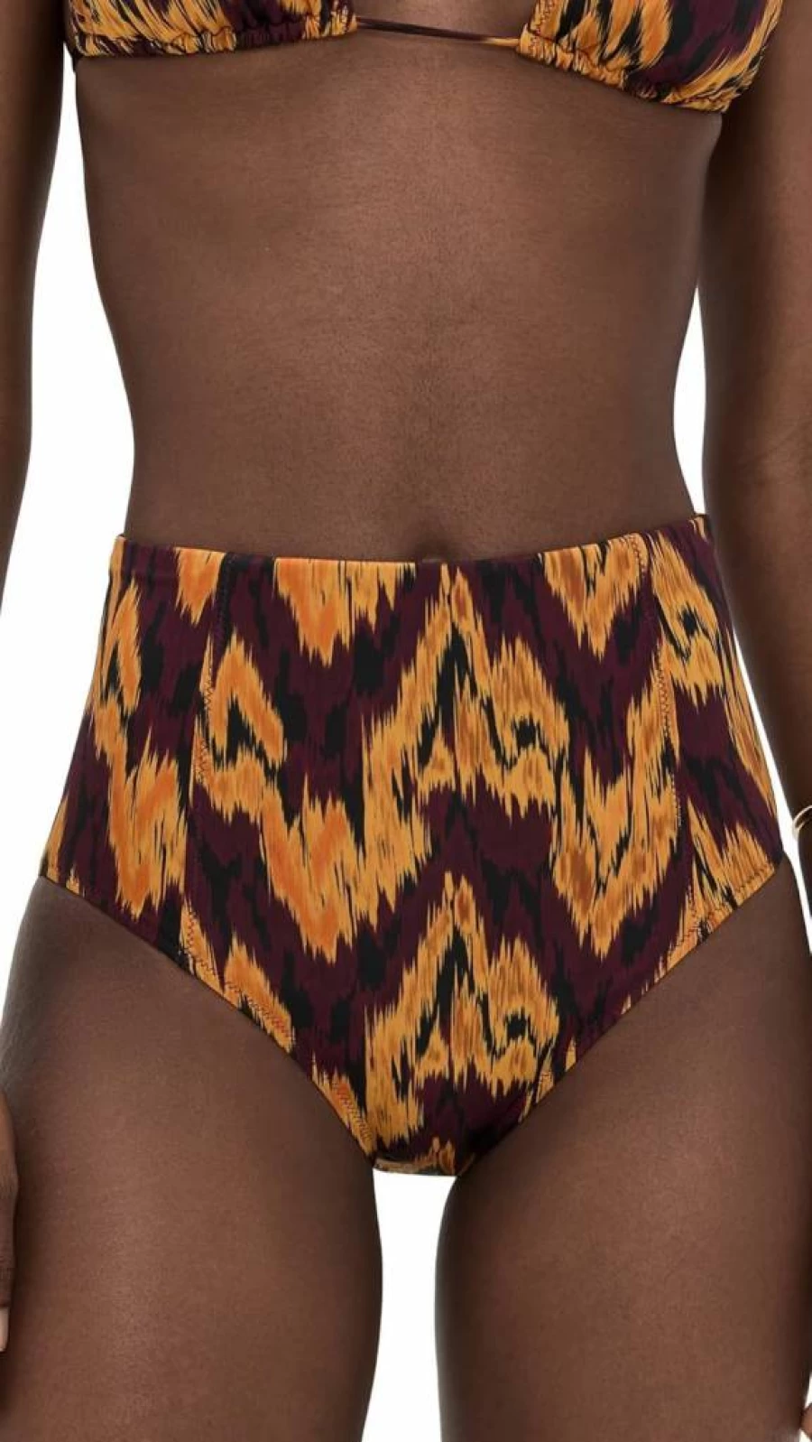 Ulla Johnson Zahara High Waisted Bikini Bottoms for Women - Stylish Swimwear Beach Essentials