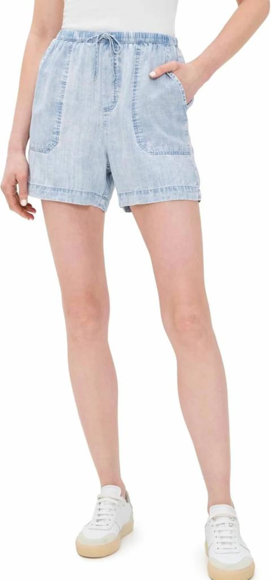 Splendid Women's Angie Denim Shorts in Indigo - Comfortable Casual Style
