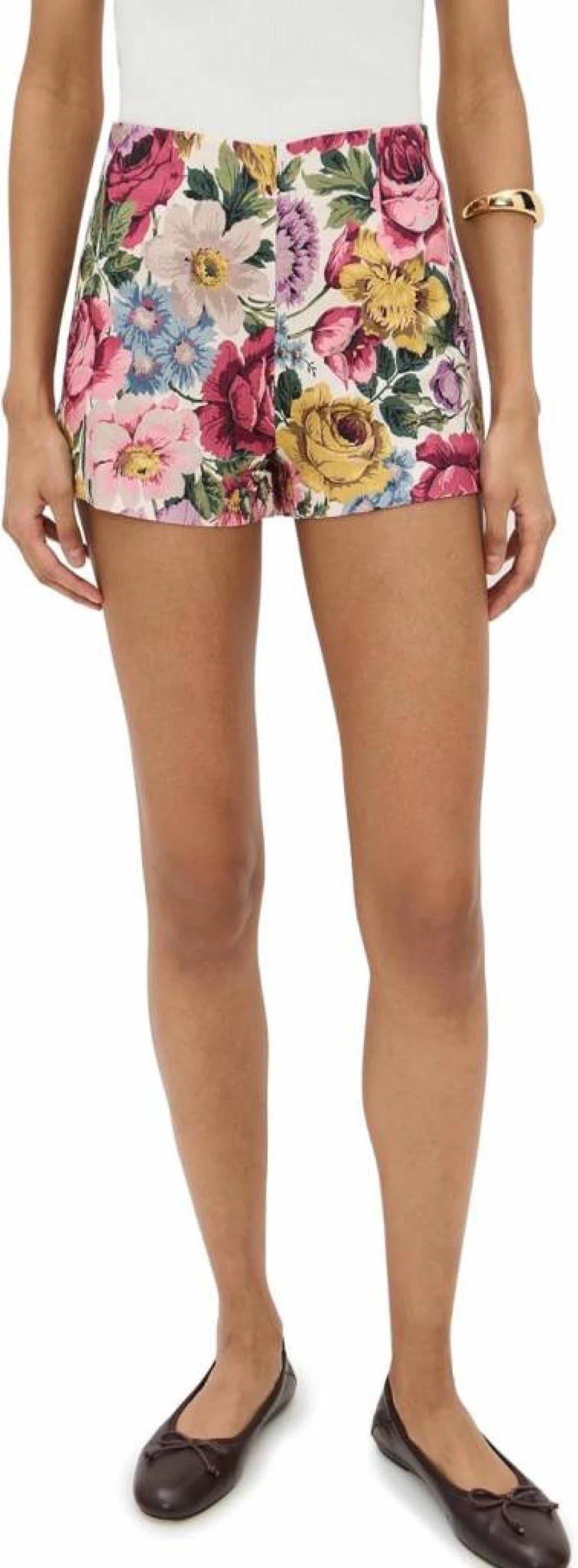 FAITHFULL THE BRAND Women's Lila Mini Denim Shorts - High Waisted Vintage Style Summer Shorts