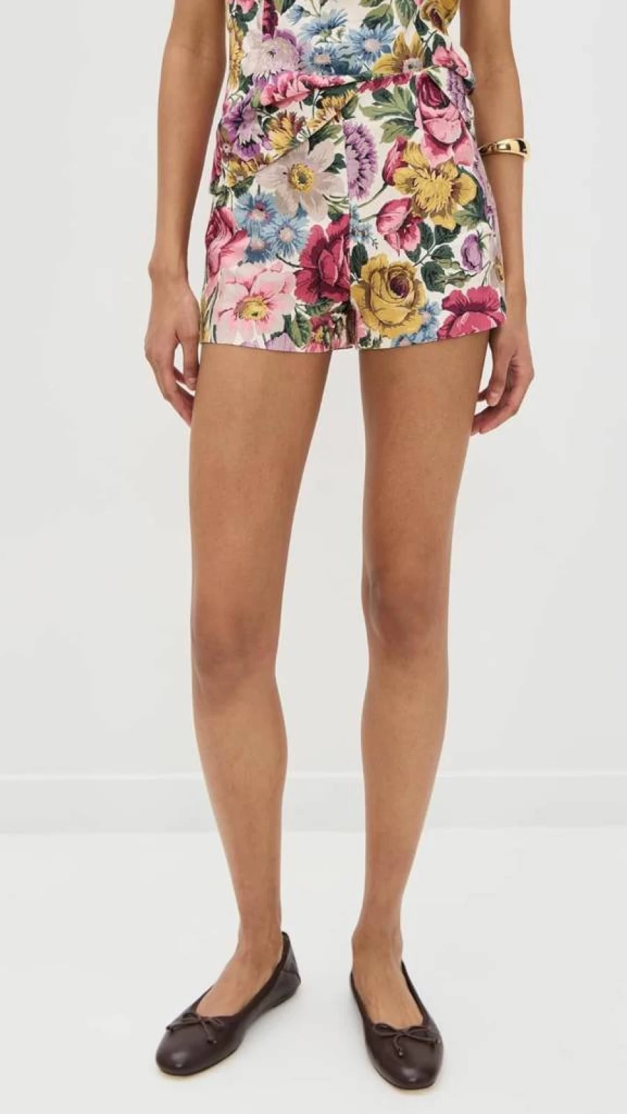 FAITHFULL THE BRAND Women's Lila Mini Denim Shorts - High Waisted Vintage Style Summer Shorts