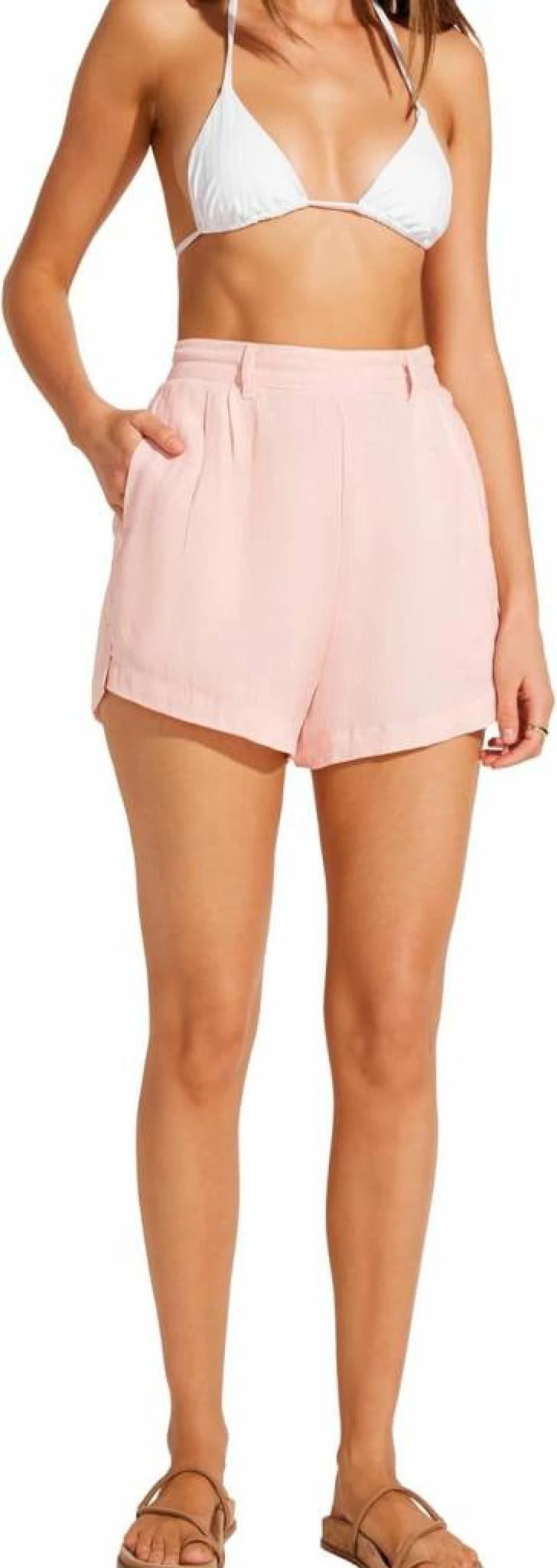 Vitamin A Women's Getaway Short Swimsuit Cover Up - Beach Swimwear Cover-Up