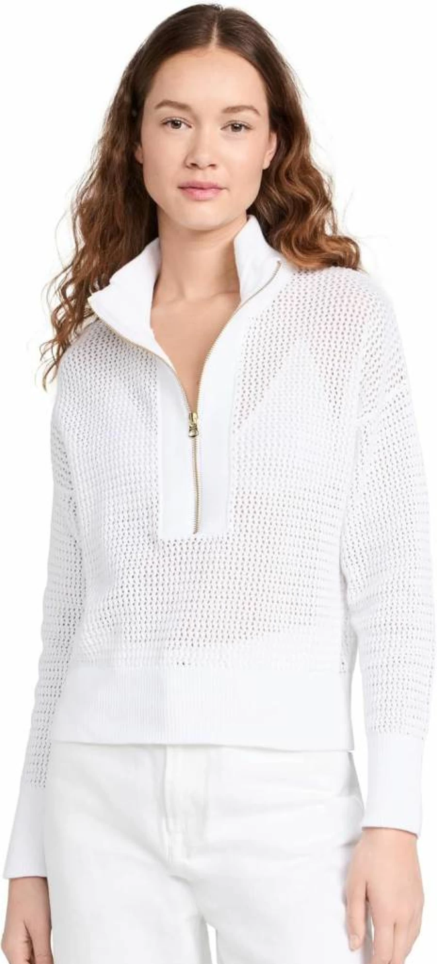 Varley Women's Aurora Half Zip Knit Sweater - Stylish & Comfortable Pullover