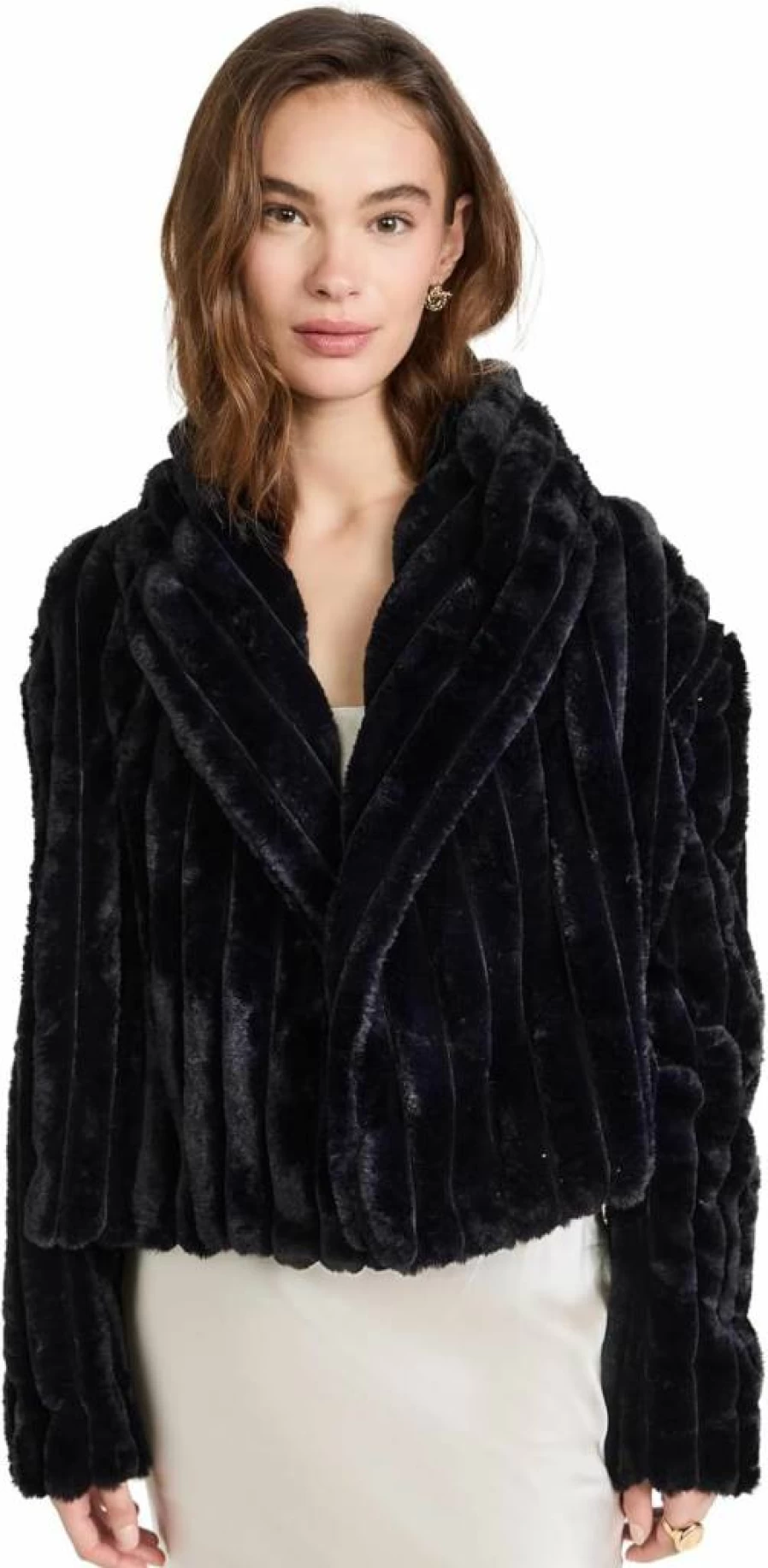 BLANKNYC Women's Faux Leather Moto Jacket for Night Out